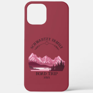  Red Mountain Lake zonsondergang Case-Mate iPhone Case