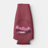  Red Mountain Lake zonsondergang Flesjeskoeler (Voorkant)