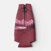  Red Mountain Lake zonsondergang Flesjeskoeler (Achterkant)