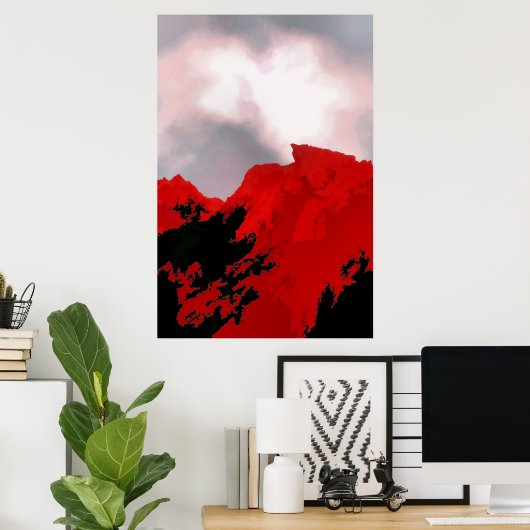 RED MOUNTAIN POSTER (Thuiskantoor)