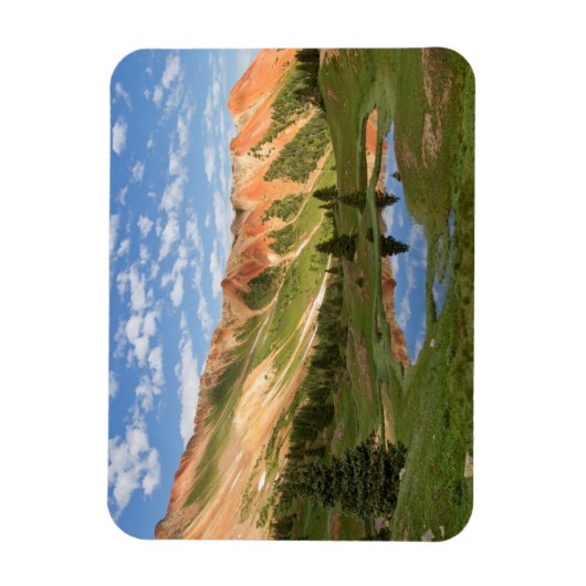 Red Mountain Reflection Magneet (Verticaal)