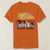 Red Mountain ski British Columbia T-shirt (Design voorkant)
