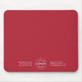 Red Mouse Pad – Promote Your Business in Style Muismat