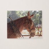 Red Mule Puzzle Legpuzzel (Horizontaal)