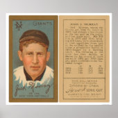 Red Murray Giants Baseball 1911 Poster (Voorkant)