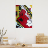 Red Muse Poster (Keuken)