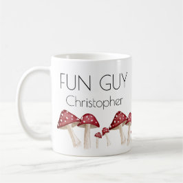 Red Mushroom Fun Guy Grappig Koffiemok