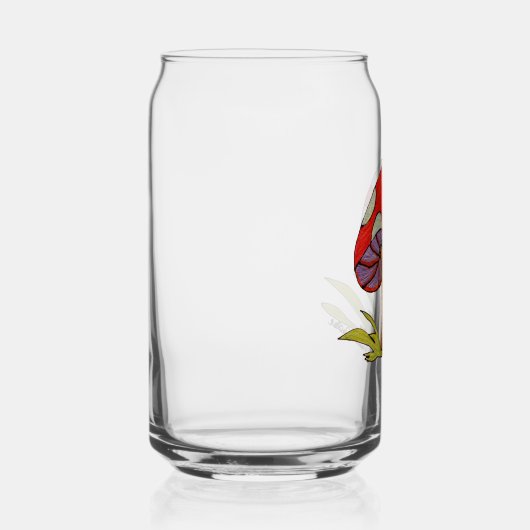 Red Mushroom Glass Blikvorm Glas (Rechts)