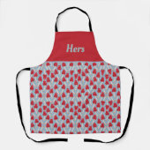 Red Mushroom - Hers Schort (Voorkant)