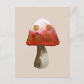 Red Mushroom Toadstool magie Briefkaart (Voorkant)