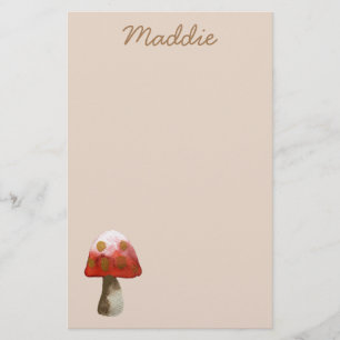 Red Mushroom Toadstool magie Briefpapier