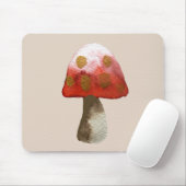 Red Mushroom Toadstool magie Muismat (Met muis)