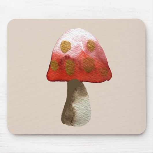 Red Mushroom Toadstool magie Muismat (Voorkant)