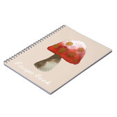 Red Mushroom Toadstool magie Notitieboek (Linkerzijde)