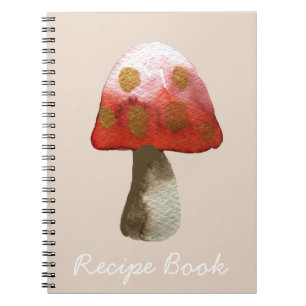 Red Mushroom Toadstool magie Notitieboek