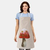 Red Mushroom Toadstool magie Schort (Gedragen)