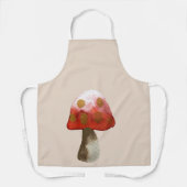 Red Mushroom Toadstool magie Schort (Voorkant)