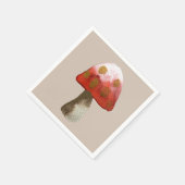 Red Mushroom Toadstool magie Servet (Hoek)