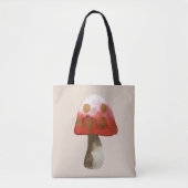 Red Mushroom Toadstool magie Tote Bag (Voorkant)