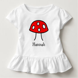 Red Mushroom Toddler T-Shirt