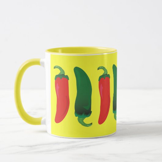 Red N Green Hot Peppers Mok (Links)