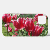 Red N White Tulips iPad Air Case (Achterkant (horizontaal))
