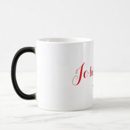 Red Name Josephine Morphing Mug Magische Mok