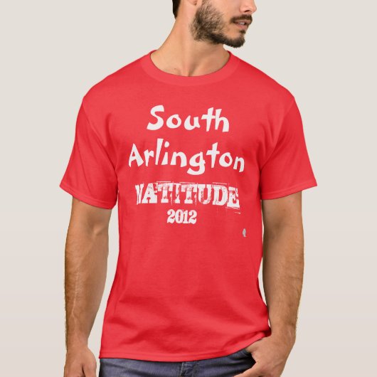 RED #NATITUDE 2012 T-SHIRT (Voorkant)