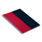 Red & Navy CUSTOM Notitieboek (Rechterzijde)