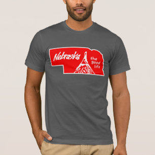  Red Nebraska Good Life Shirt