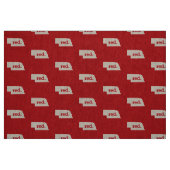 RED NEBRASKA STOF (Fat Quarter)