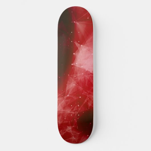 Red Nebula Skateboard | kosmisch ruimteskateboard (Voorkant)