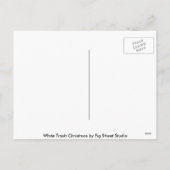 Red Neck kerstfeestdag Briefkaart (Achterkant)