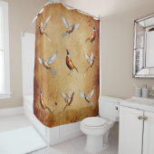 Red-neck Pheasant Douchegordijn (In situ)