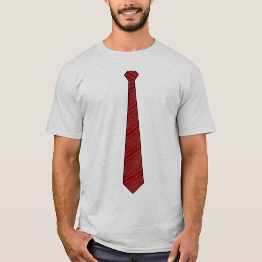 Red Necktie Shirt (Voorkant)