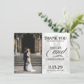 Red New York City Passport Bedankkaart (Staand voorkant)