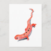 Red Newt Briefkaart (Voorkant)