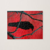 Red Night Crow Legpuzzel (Horizontaal)