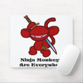 Red Ninja Claw Muismat (Met muis)