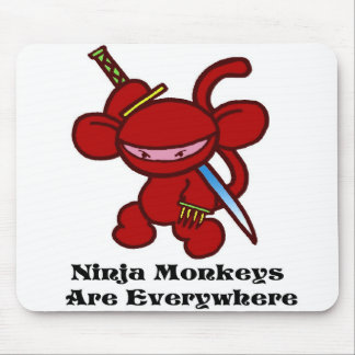 Red Ninja Claw Muismat