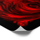 Red No. 5 Oil on Linen by Toby Mikle 2015 Poster (Hoek)