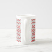 RED NORDIC KNIT Bone China Mok (Achterkant)
