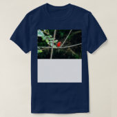 red north cardinal TShirt (Design voorkant)