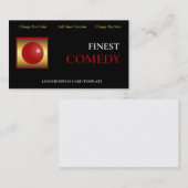 Red Nose Clown Visitekaartje (Voorkant / Achterkant)