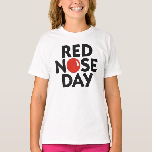 "Red Nose Day"-Mannen TSHIRT (Voorkant)