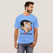 Red Nose Day Mr. Been Comic Relief Tshirt (Voorkant volledig)