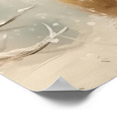 Red Nose Reindeer Christmas Poster (Hoek)