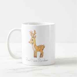 Red Nose Reindeer Koffiemok