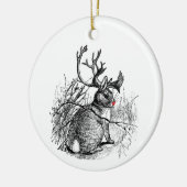 Red Nosed Jackalope Ornament (Links)