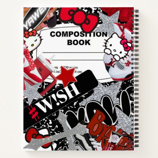 Red Notitieboek (Achterkant)